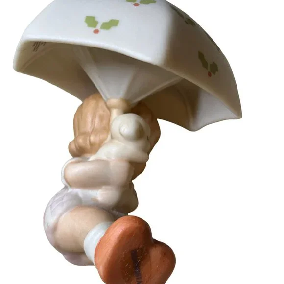 Enesco Memories of Yesterday "Wish I could Fly to You" Ornament 1993 - Picture 3 of 8